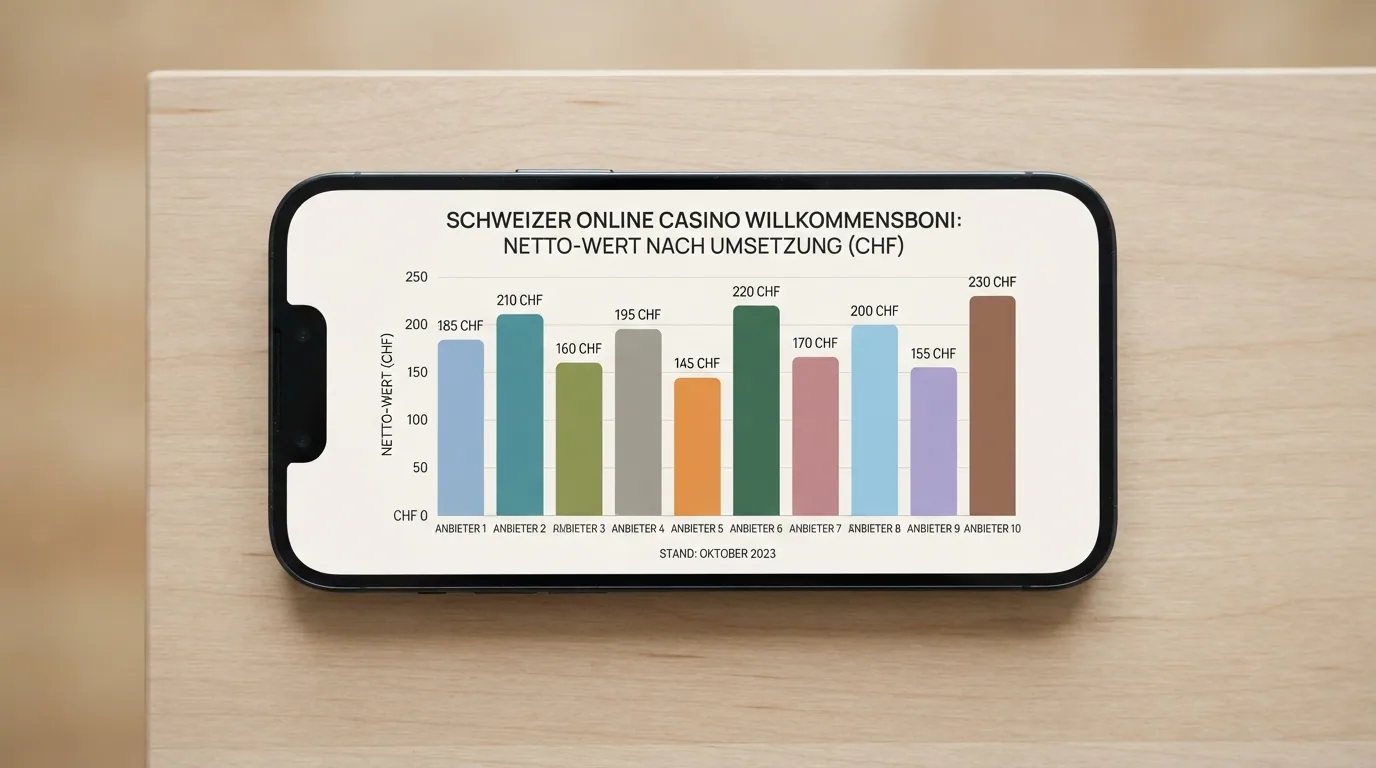 Zehn Casino-Logos nebeneinander auf einem Smartphone-Bildschirm