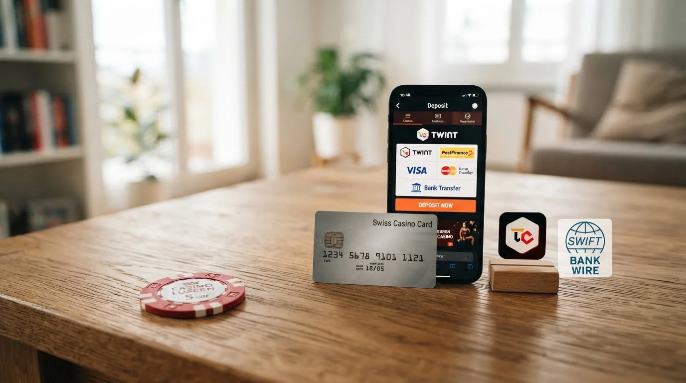 Die Logos von TWINT, PostFinance, Klarna und gängigen Kreditkarten nebeneinander auf einem neutralen Hintergrund
